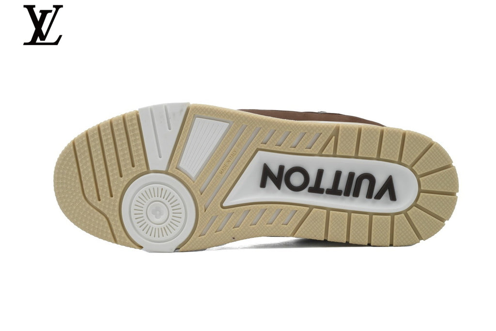 Louis Vuitton LV Trainer Sneaker – Brown & White