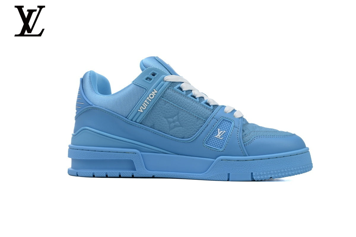 Louis Vuitton Trainer Sneaker – Blue Monogram