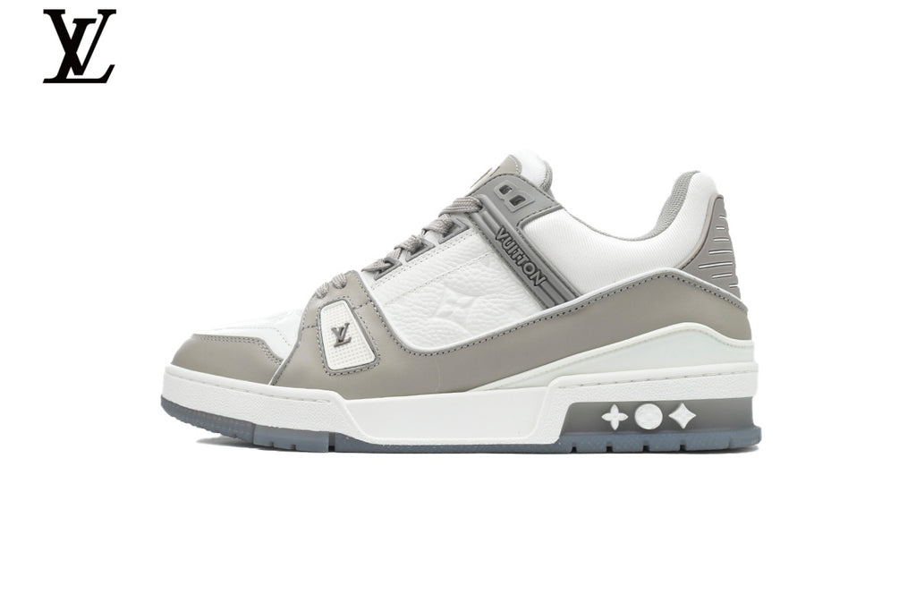Louis Vuitton LV Trainer Sneaker – Grey & White