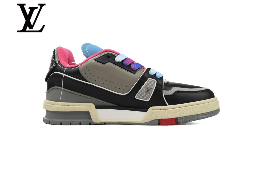 Louis Vuitton Trainer Sneakers - Black Multicolor
