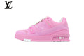 Louis Vuitton Low Top Trainer – Pink Monogram Canvas