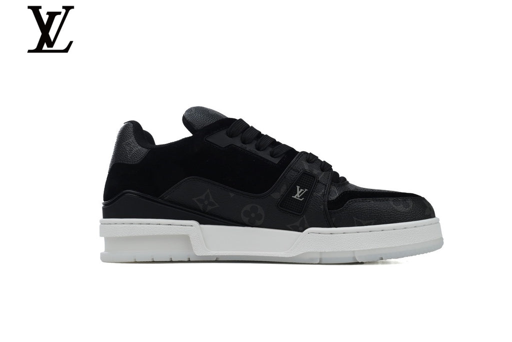 Louis Vuitton Trainer Sneaker – Black Monogram