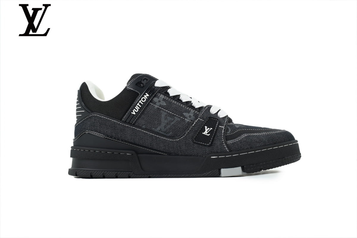 Louis Vuitton Trainer Sneaker – Black Denim