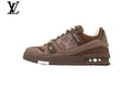 Louis Vuitton Trainer Sneaker – Monogram Denim in Brown