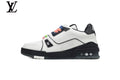 Louis Vuitton Trainer Sneaker – White & Black Multi-Lace