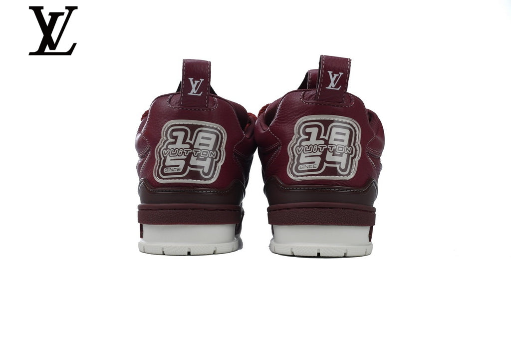 Louis Vuitton Skate Sneakers – Burgundy
