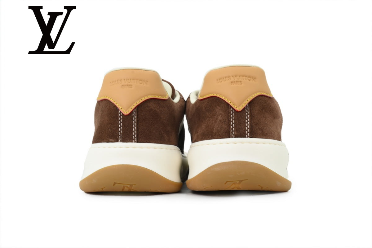 Brown Suede-Look Skate Sneakers | Sizes 38–46