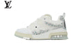 Louis Vuitton Skate Sneaker – White Fringe & Rhinestone