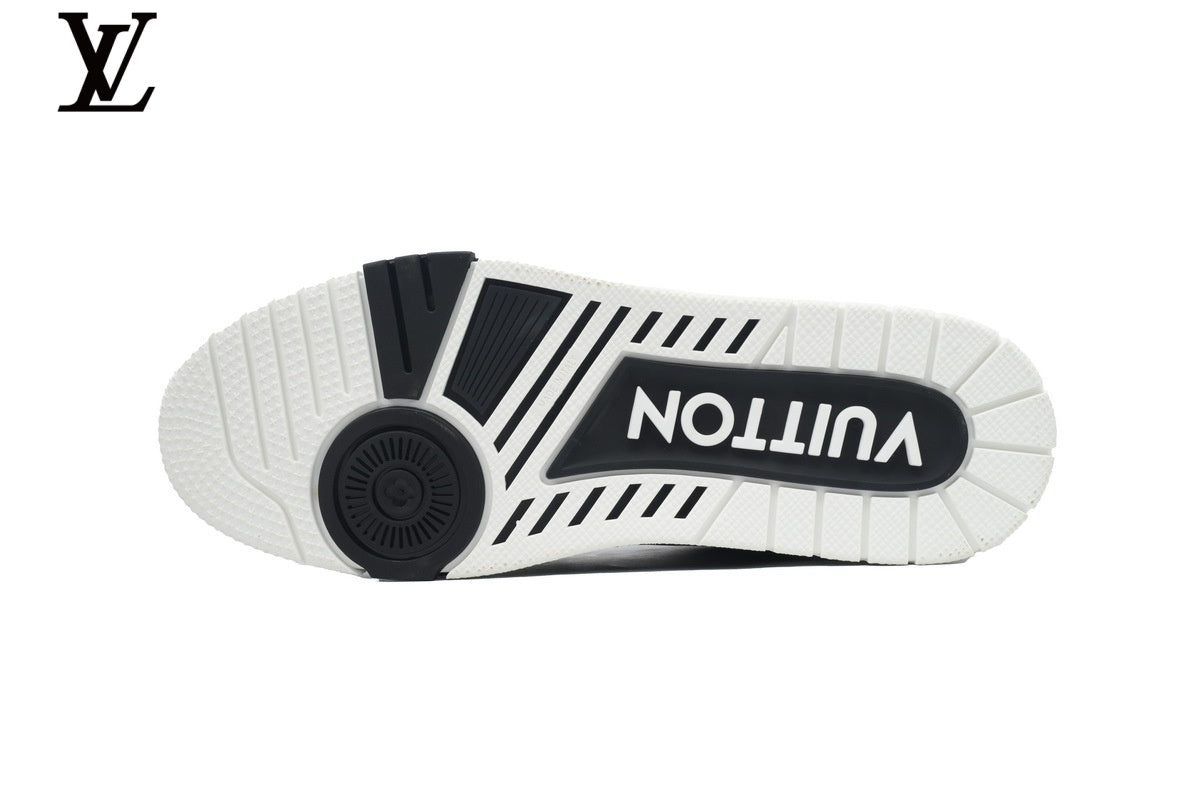 Louis Vuitton LV Trainer Sneaker – Black, Grey & White