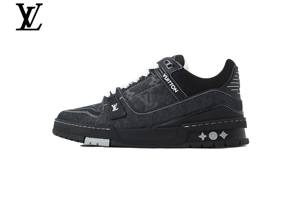 Louis Vuitton Trainer Sneaker – Black Denim