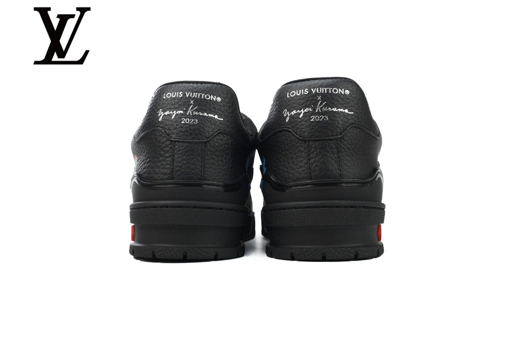 Louis Vuitton Trainer Sneakers - Black Printed