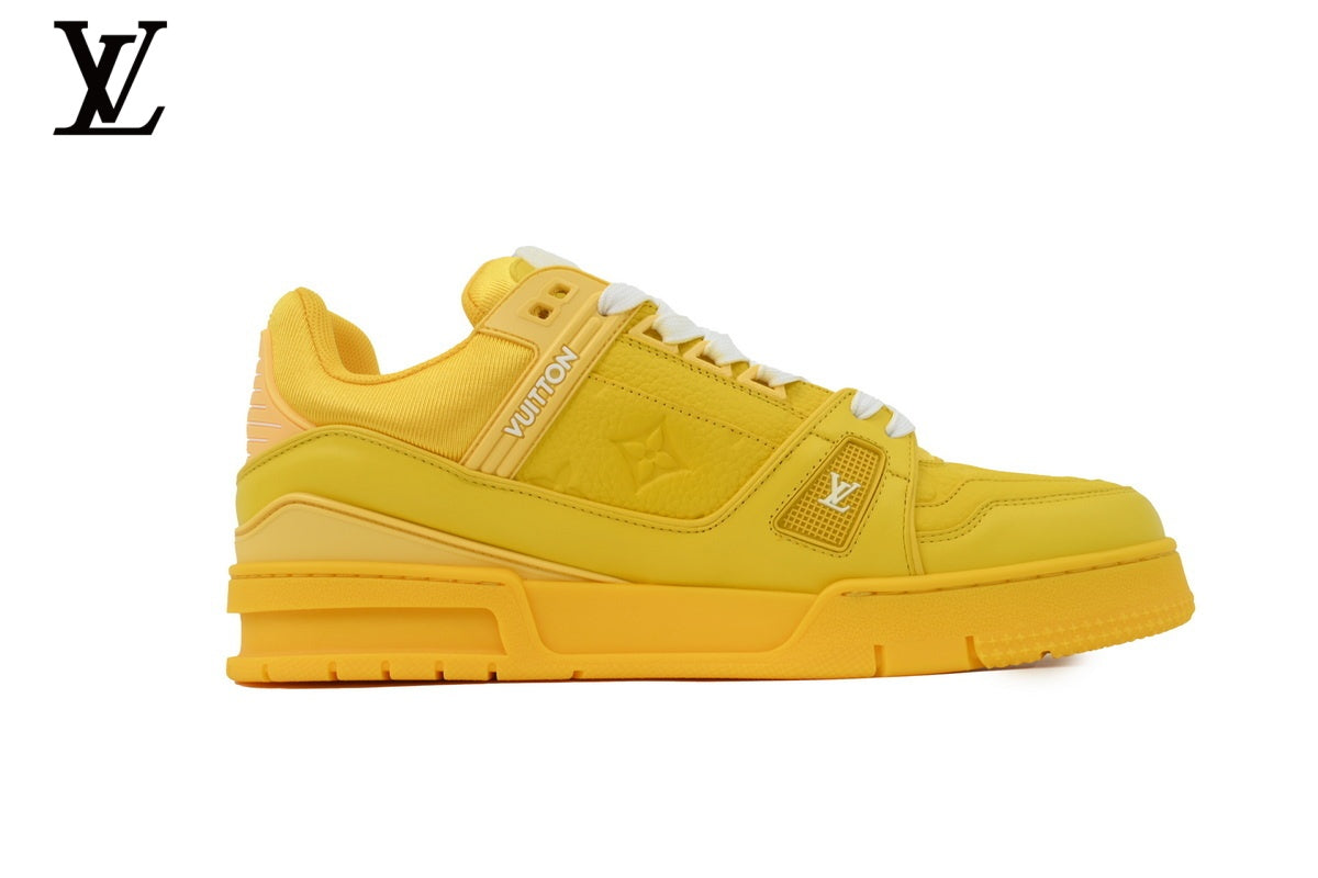 Louis Vuitton Trainer Sneaker – Yellow Monogram