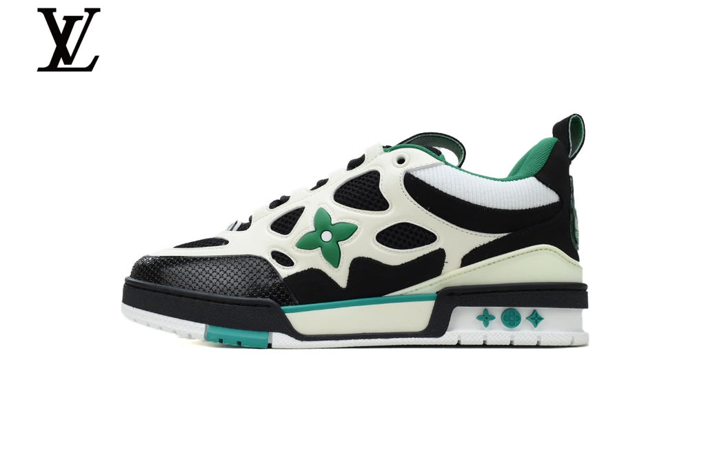 Louis Vuitton Skate Sneaker – Black, White & Green