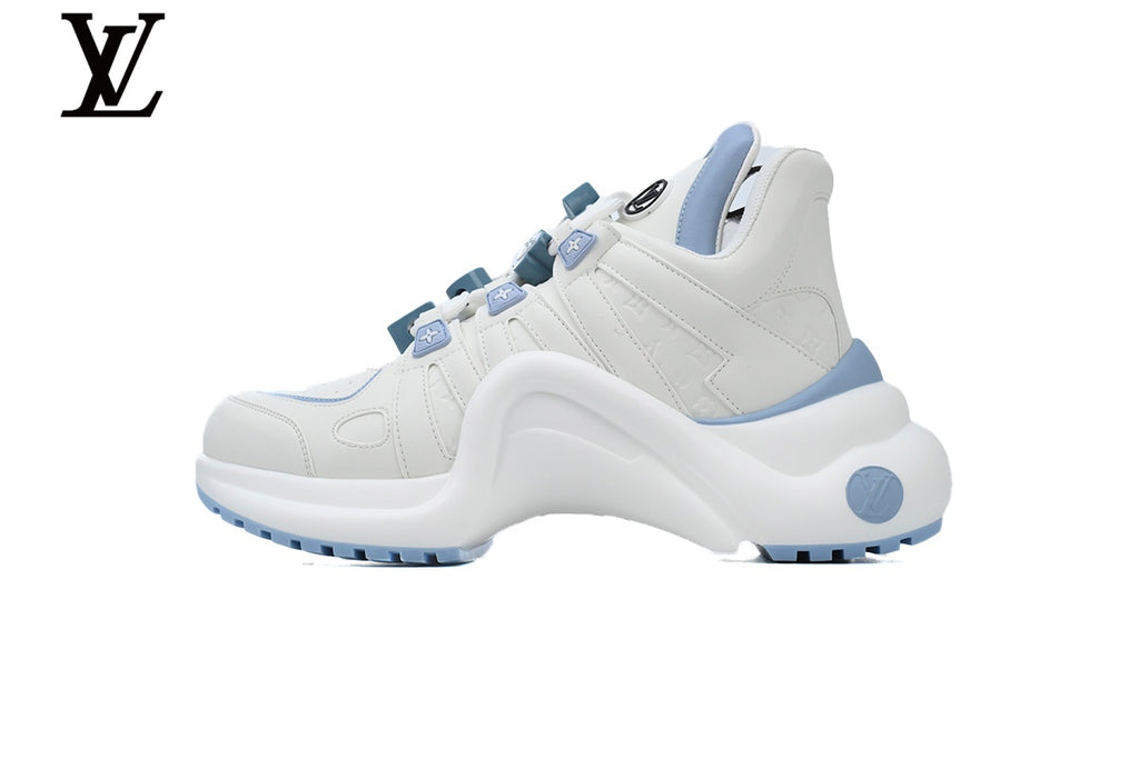Louis Vuitton Archlight Sneaker – White & Light Blue
