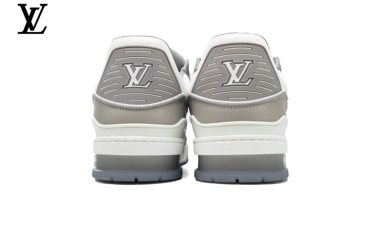 Louis Vuitton LV Trainer Sneaker – Grey & White