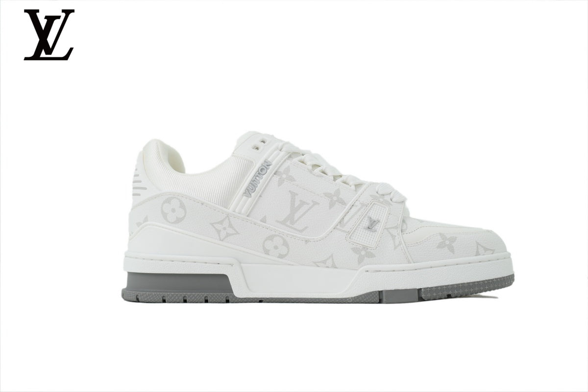 Louis Vuitton Trainer Sneaker – White Monogram