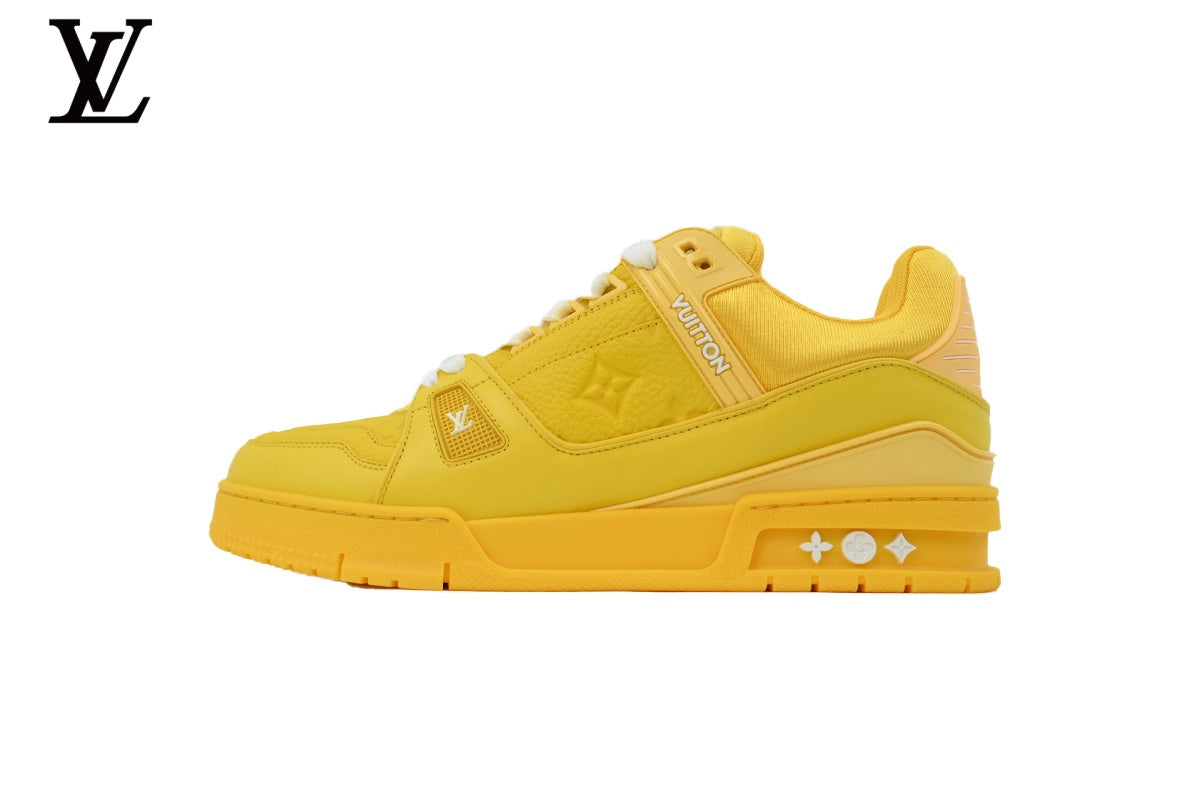Louis Vuitton Trainer Sneaker – Yellow Monogram