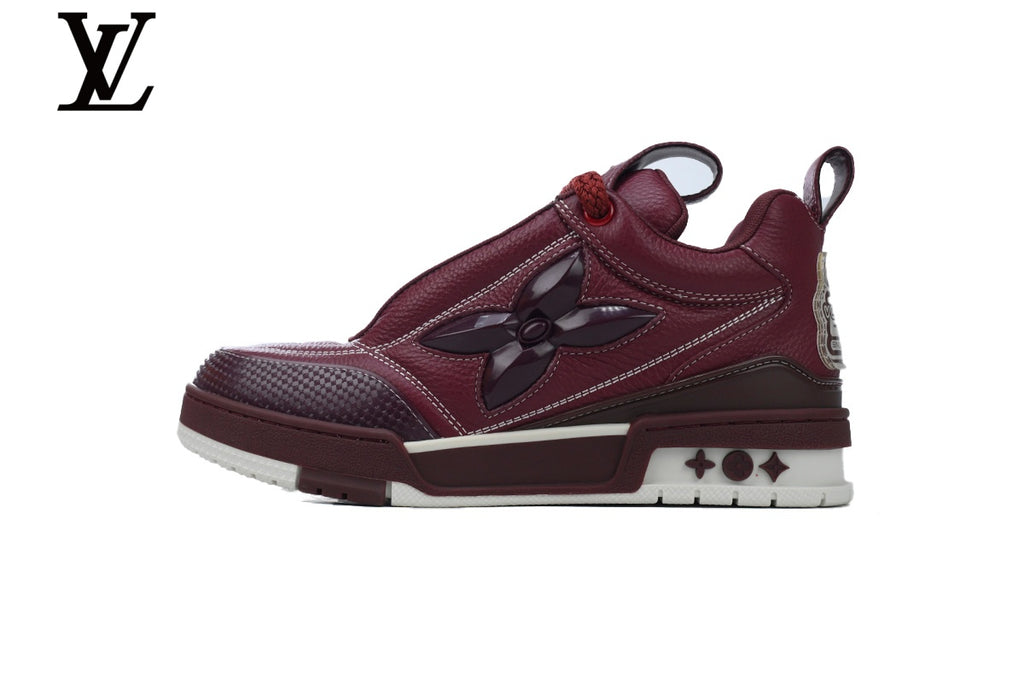 Louis Vuitton Skate Sneakers – Burgundy