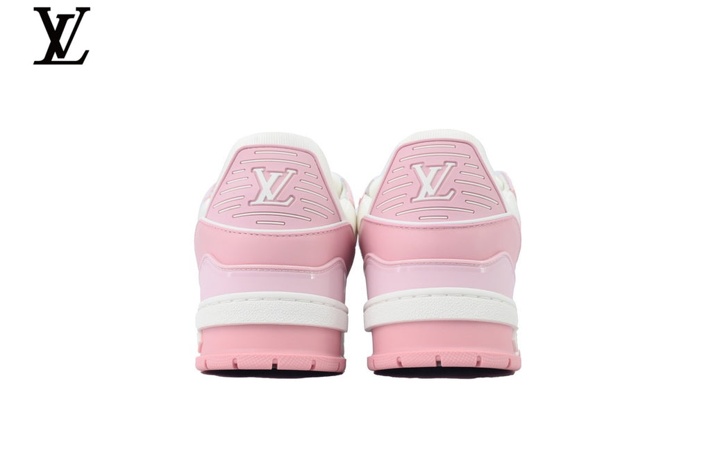 Louis Vuitton LV Trainer Sneaker – Pink & White