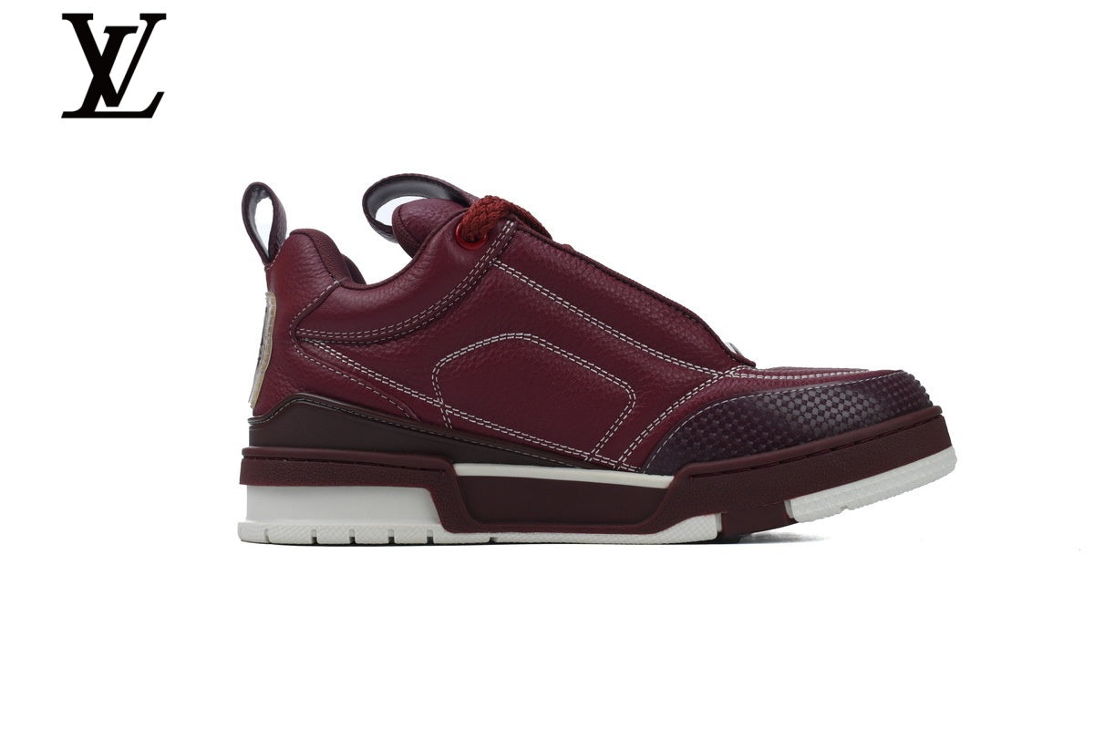 Louis Vuitton Skate Sneakers – Burgundy