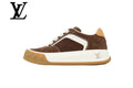 Brown Suede-Look Skate Sneakers | Sizes 38–46