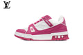 Louis Vuitton Trainer Sneaker – Fuchsia & White