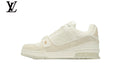 Louis Vuitton Trainer Sneaker – Cream Monogram