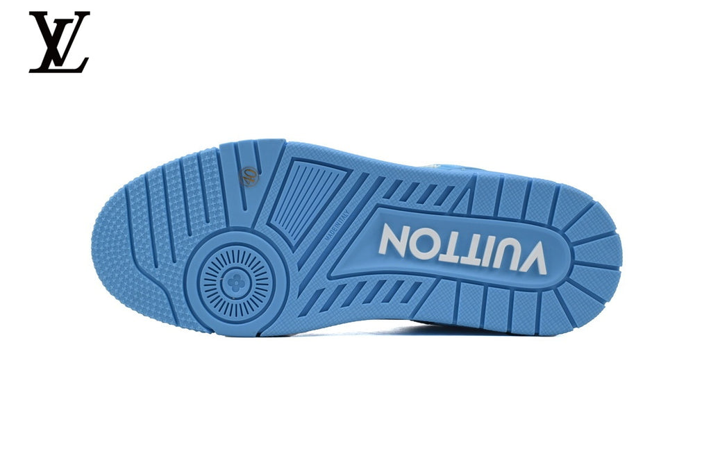 Louis Vuitton Trainer Sneaker – Blue Monogram