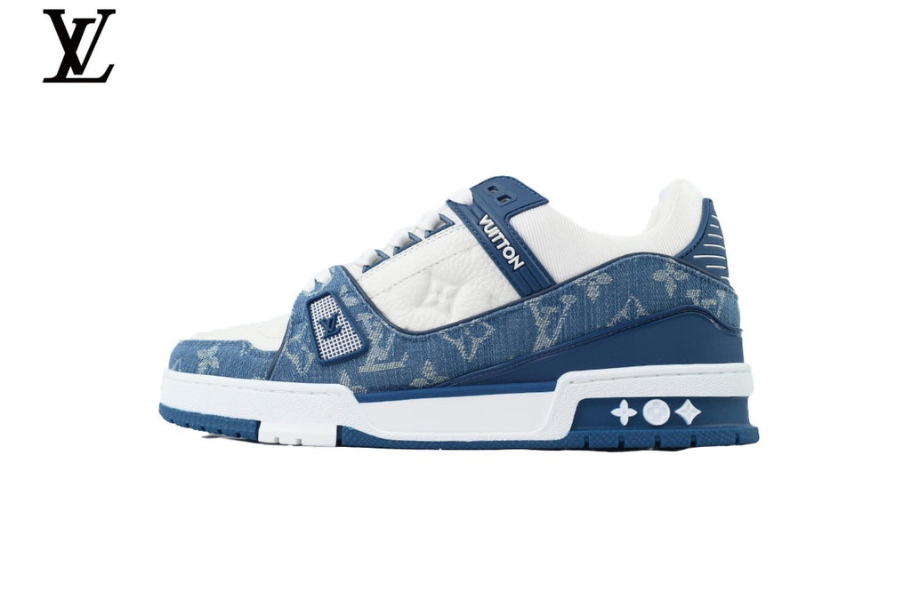Louis Vuitton LV Trainer Sneaker – Blue Denim