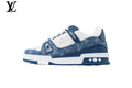 Louis Vuitton LV Trainer Sneaker – Blue Denim
