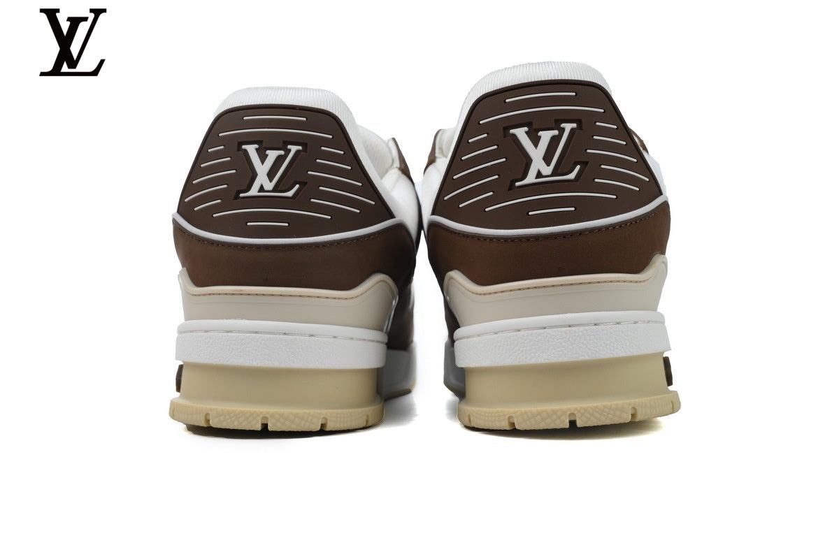 Louis Vuitton LV Trainer Sneaker – Brown & White