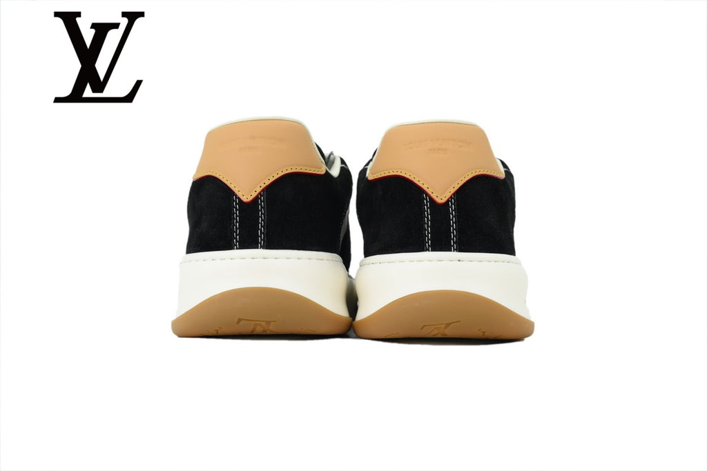 Black & White Skate Sneakers with Gum-Style Sole | Sizes 38–46
