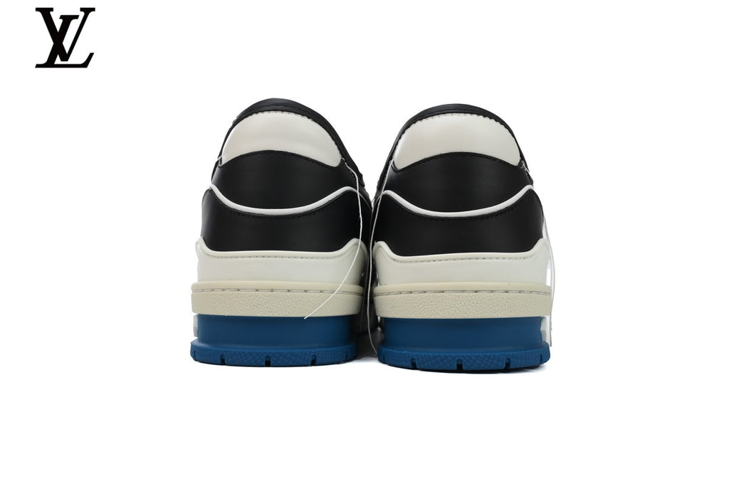 Louis Vuitton LV Trainer Sneaker – Black, White & Blue