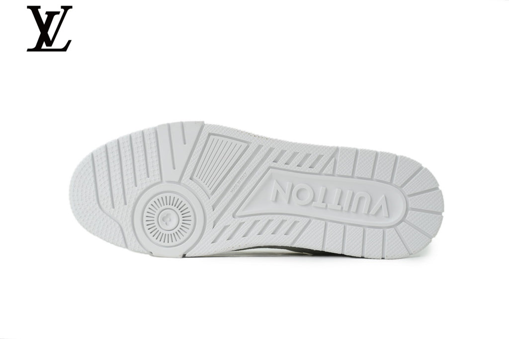 Louis Vuitton Trainer Sneaker – White Monogram
