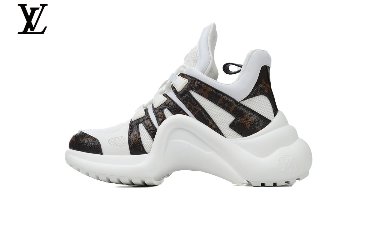 Louis Vuitton LV Archlight Sneaker – White Monogram