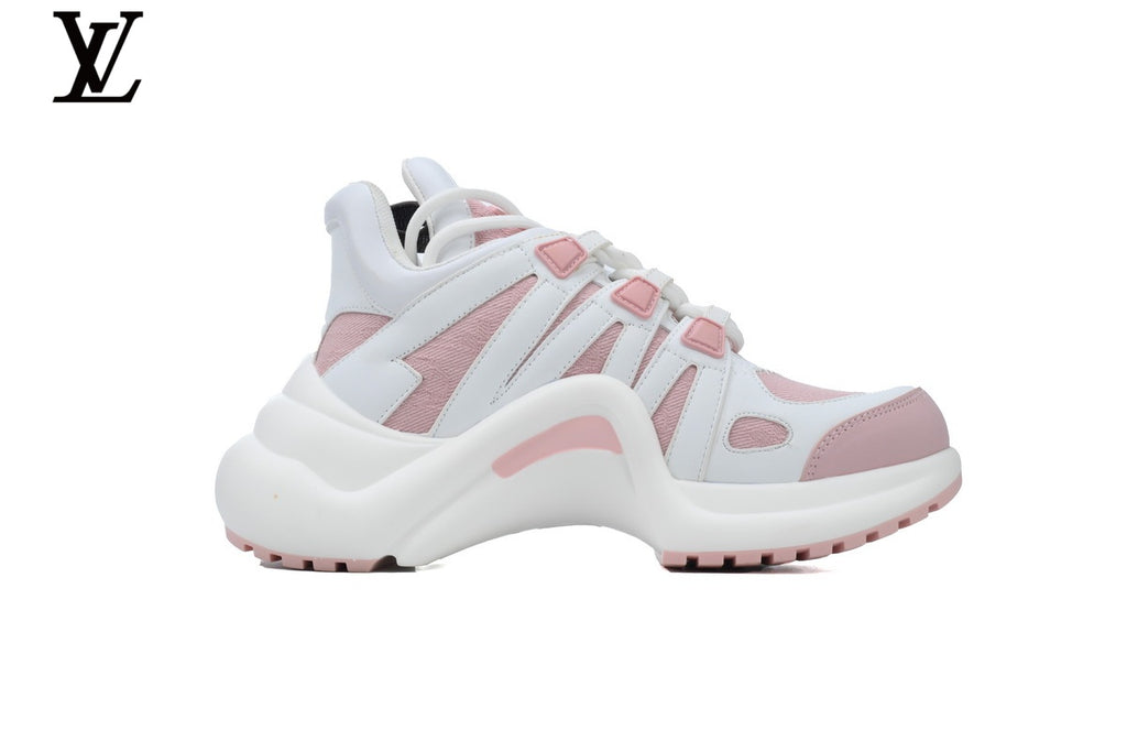 Louis Vuitton LV Archlight Sneaker – White & Pink