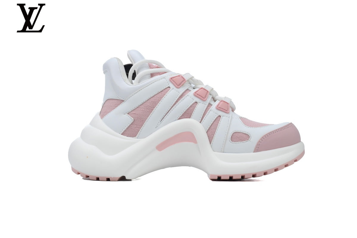 Louis Vuitton LV Archlight Sneaker – White & Pink