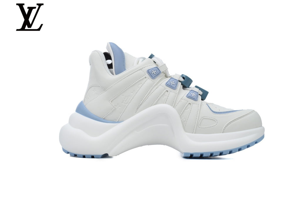 Louis Vuitton Archlight Sneaker – White & Light Blue