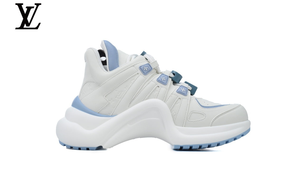 Louis Vuitton Archlight Sneaker – White & Light Blue