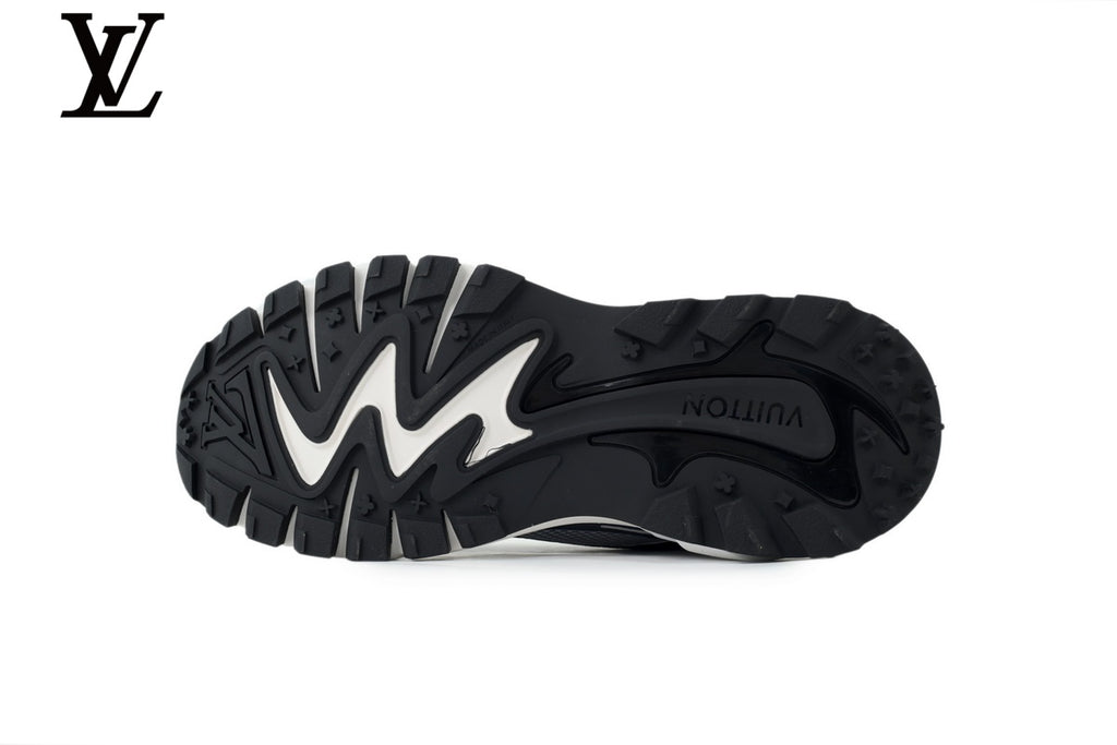 Louis Vuitton Runaway Sneaker – Navy & White Mesh Dad Shoe