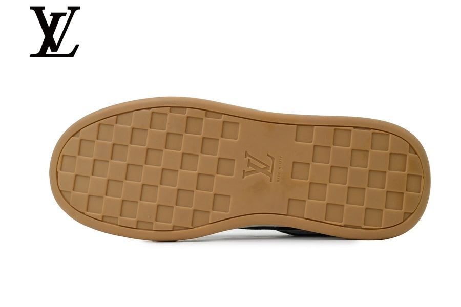 Dark Brown Suede-Look Skate Sneakers | Sizes 35–46