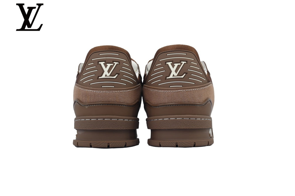 Louis Vuitton Trainer Sneaker – Monogram Denim in Brown