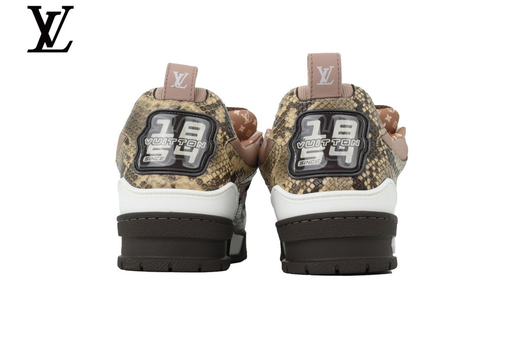 Louis Vuitton Skate Sneaker – Pink Snake Print