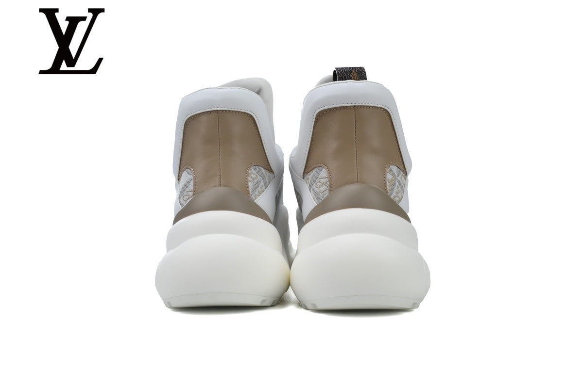 Louis Vuitton Archlight Sneakers - White and Beige