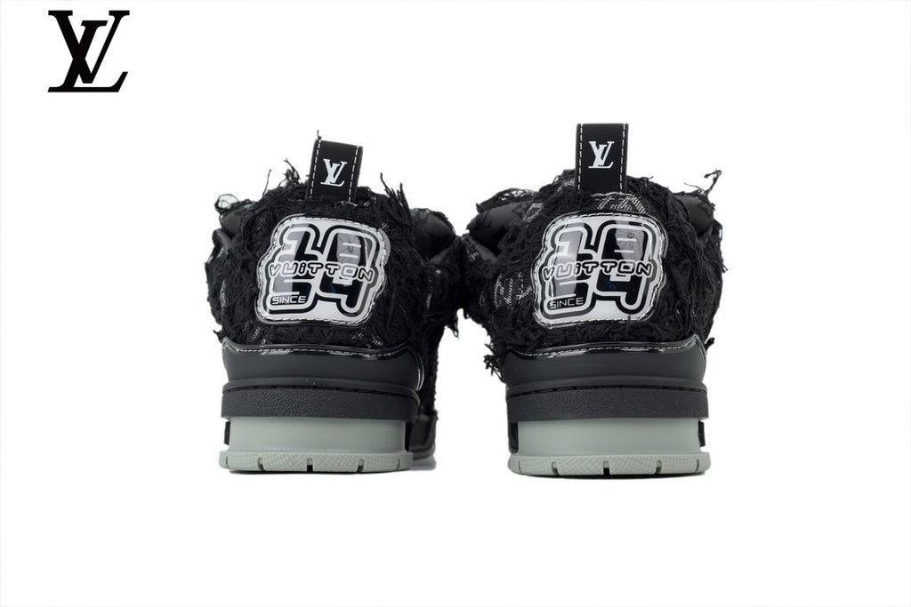 Louis Vuitton Skate Sneaker – Black Fringe