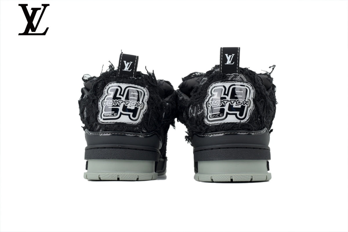 Louis Vuitton Skate Sneaker – Black Fringe