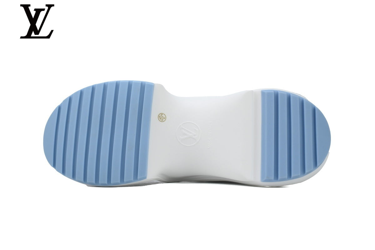 Louis Vuitton Archlight Sneaker – White & Light Blue
