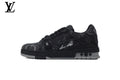 Louis Vuitton Trainer Sneaker – Black Denim Monogram