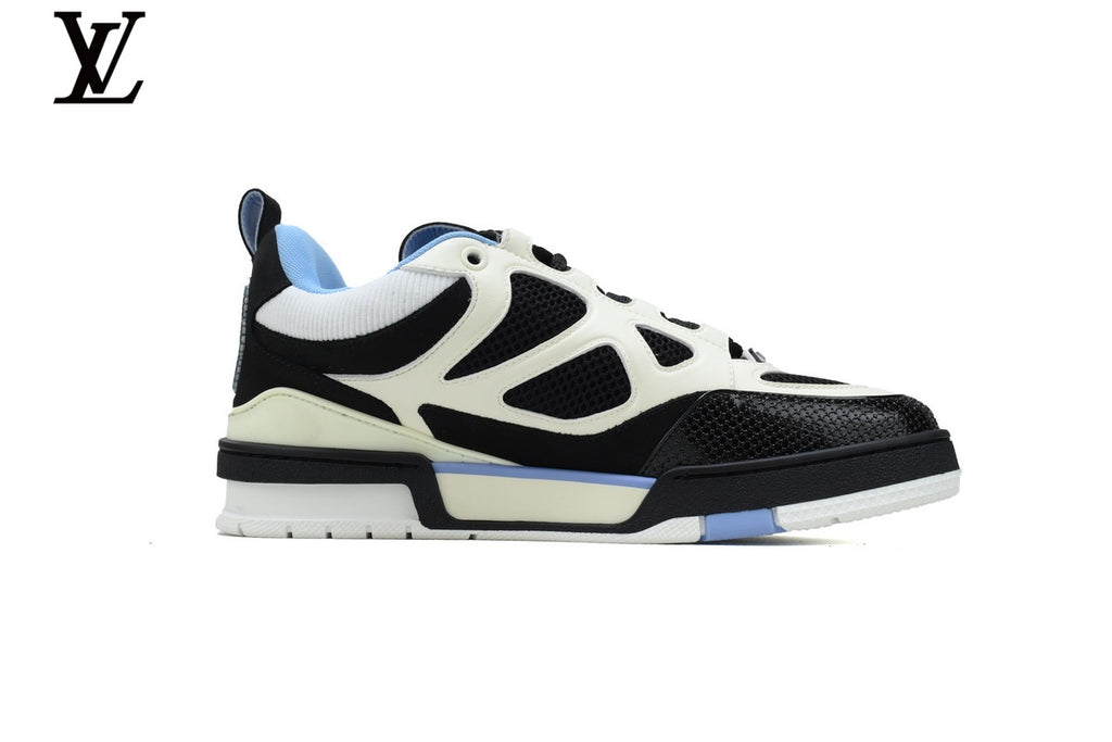 Louis Vuitton LV Skate Sneaker – Black, White & Light Blue