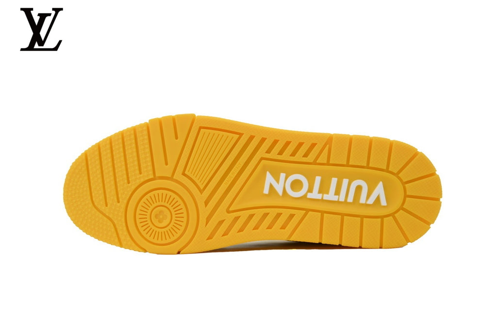 Louis Vuitton Trainer Sneaker – Yellow Monogram